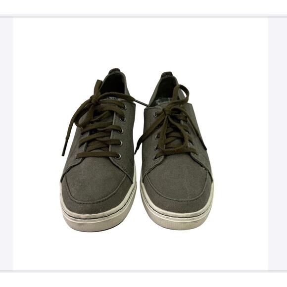 L.L. Bean Women’s Sneakers sz 7 Canvas Comfort Green #30-C - Picture 2 of 11